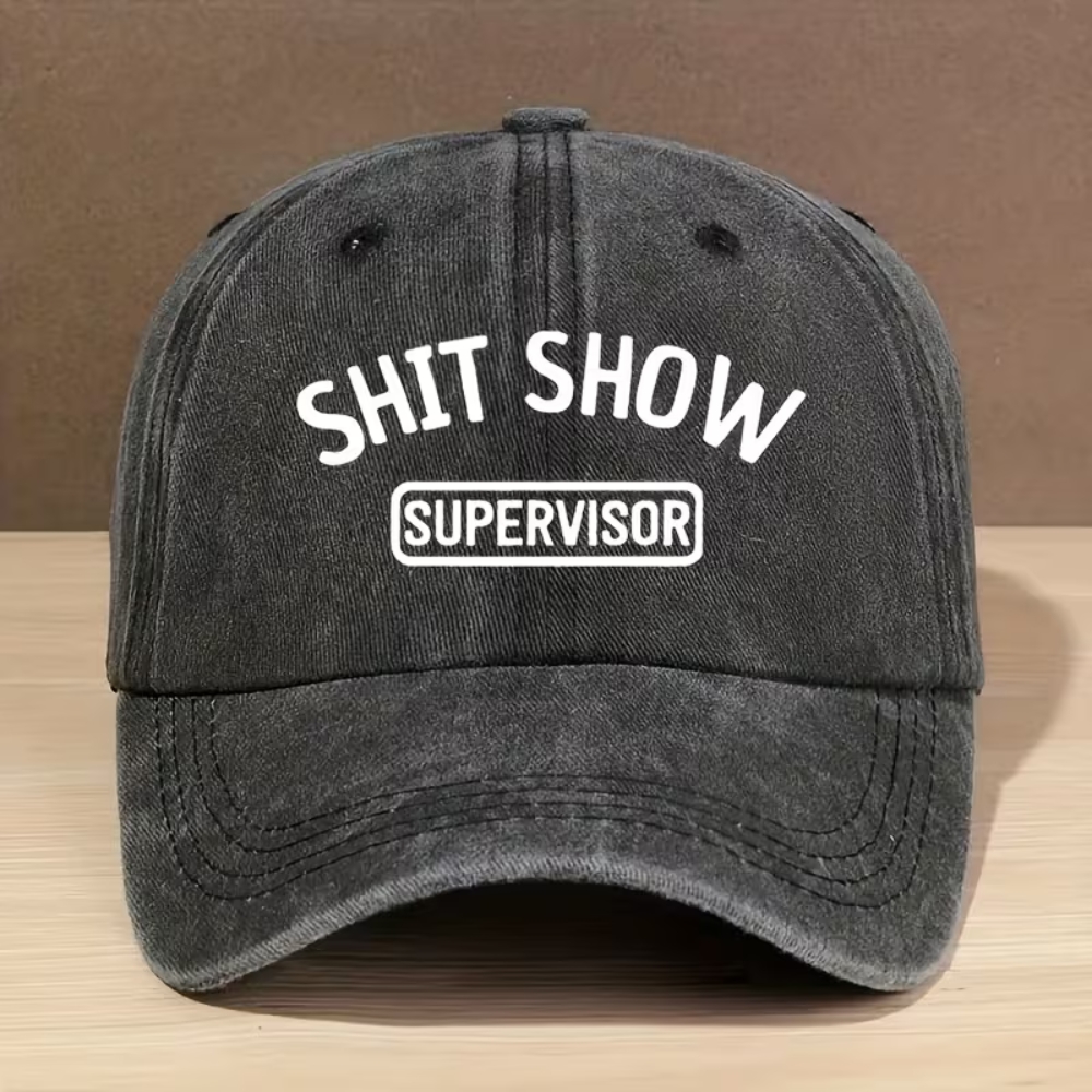 Vintage Baseball Cap SHIT SHOW SUPERVISOR