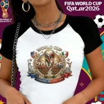 World cup 2026 inspired print t-shirt, 1 unit