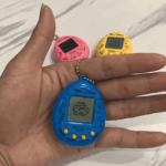 Retro Virtual Pet Keychain
