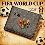 Men’s soccer world cup 2026 slim bifold wallet, 1 unit - Image 8