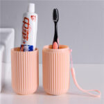 Portable travel toothbrush holder & washing cup set, 1 unit - Image 7