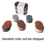 High-density kitchen cleaning sponge set, 1 unit - Image 2