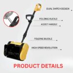 21V cordless snowplow, handheld electric snowplow, 1 unit - Image 3