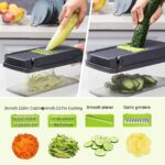 Multi-functional vegetable & fruit chopper, 1 unit - Image 5