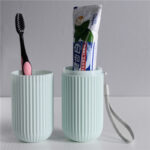 Portable travel toothbrush holder & washing cup set, 1 unit - Image 8