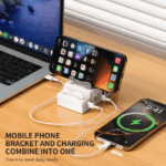 Multi-port phone charging station & stand, 1 unit - Image 8