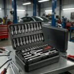 Machine tools set, complete automotive repair tool kit, 46 pack - Image 3