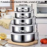 Circular airtight lidded outdoor containers, 1 unit - Image 3