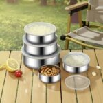 Circular airtight lidded outdoor containers, 1 unit - Image 4