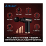 Powerful quiet portable deep tissue massage gun, 1 unit - Image 10