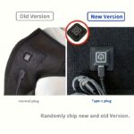 Adjustable usb-powered heated shoulder brace, 1 unit - Image 3