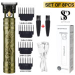 USB rechargeable men's grooming kit, 1 unit - Image 10