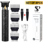 USB rechargeable men's grooming kit, 1 unit - Image 6