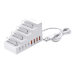 Multi-port phone charging station & stand, 1 unit - Image 10