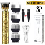 USB rechargeable men's grooming kit, 1 unit - Image 8