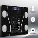 Digital bathroom scale 396lb LCD display high precision, 1 unit