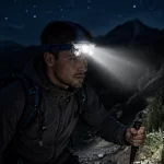 Portable 5LED headlight, rechargeable & convenient, 1 unit