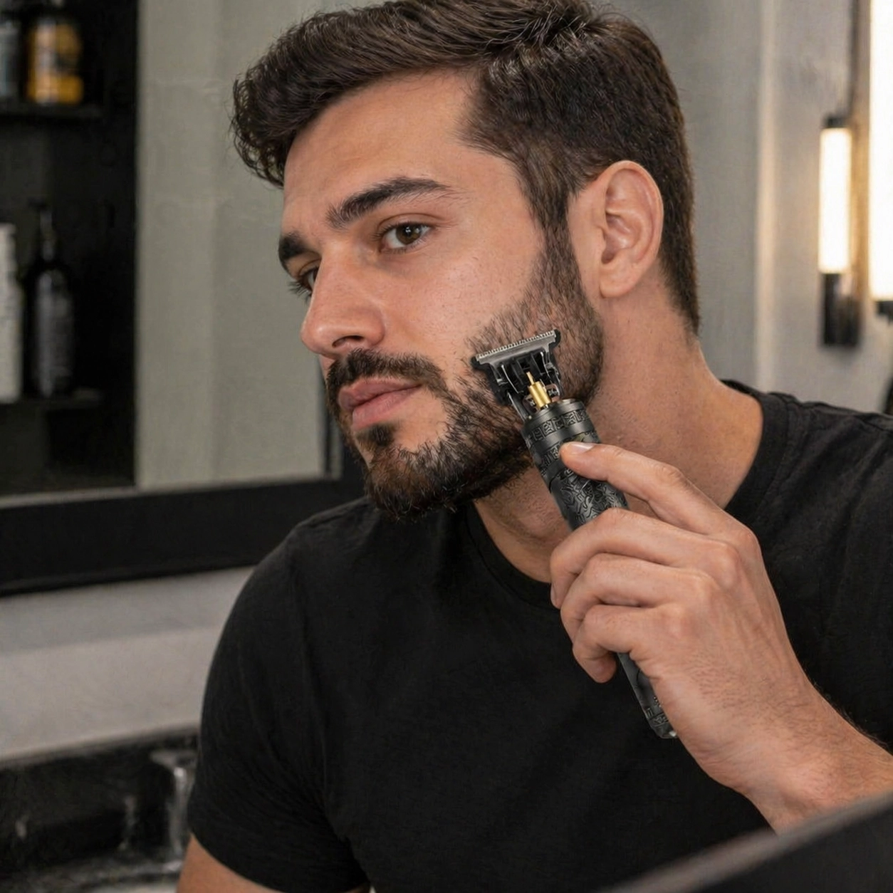 NATG161 USB rechargeable men's grooming kit, 1 unit - Image 1