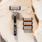 Premium retro manual razor set, 1 unit - Image 2