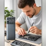 25-in-1 precision screwdriver set for mobile and tablet repair, 1 unit