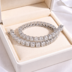 S925 silver moissanite tennis bracelet, 1 unit - Image 5