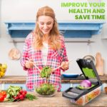 Multi-functional vegetable & fruit chopper, 1 unit - Image 6