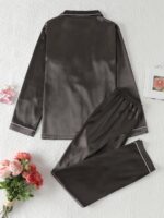 Satin pajama set for women, 1 unit - Image 9