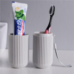 Portable travel toothbrush holder & washing cup set, 1 unit - Image 6