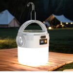 2-in-1 solar & USB rechargeable camping lantern, 1 unit - Image 6