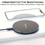 15W fast wireless charger, sleek, compact, and efficient, 1 unit - Image 8
