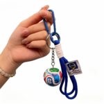 Sports ball keychain creative gift for sports fans, 1 unit - Image 3