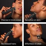 USB rechargeable men's grooming kit, 1 unit - Image 13