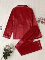 Satin pajama set for women, 1 unit - Image 11
