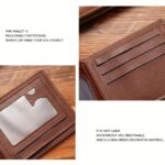 Men's large capacity soft faux leather wallet, 1 unit - Image 12