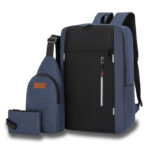 Women’s backpack set for spring and summer travel, 3 pack - Image 11
