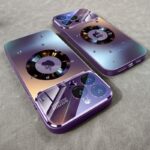 Magnetic wireless charging phone case, titanium coloured glass, 1 unit - Image 22
