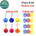 PixelLiving 18pcs emergency poncho keychain set, 18 pack - Image 6