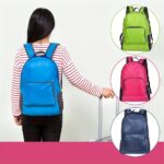 Foldable backpack travel bag, 1 unit - Image 7