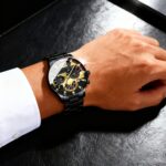 Men's business style fashion watch set with wallet, 2 pack - Image 3
