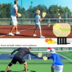 Pickleball paddle set (2 paddles + 4 balls + 1 storage bag), 1 unit - Image 12