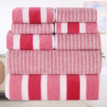 Coral fleece set: towels, washcloths, bath towels, 8 pack - Image 10
