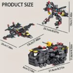 SWAT special forces vehicle building blocks set, 315 piece set - Image 6