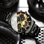 Men's business style fashion watch set with wallet, 2 pack - Image 7