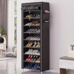 5/8/10 layer shoe rack with non-woven fabric cover, 1 unit - Image 8