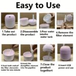 Mini essential oil diffuser, 1 unit - Image 9