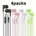 Noise-canceling In-Ear headphones with microphone, 4 pack - Image 5