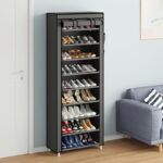 5/8/10 layer shoe rack with non-woven fabric cover, 1 unit - Image 10