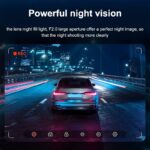 Dual lens dash cam front & inside recording camera, 1 unit - Image 5