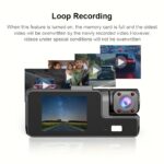 Dual lens dash cam front & inside recording camera, 1 unit - Image 2