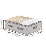 Large clothing storage bag with a flip-top transparent window, 1 unit - Image 5